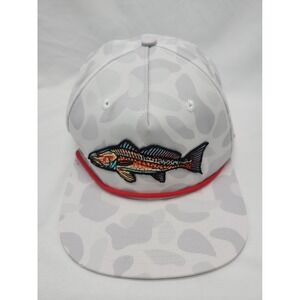 Southern String Hat Co. White Bass Rope SnapBack 2024 Rare Release Camo OSFM